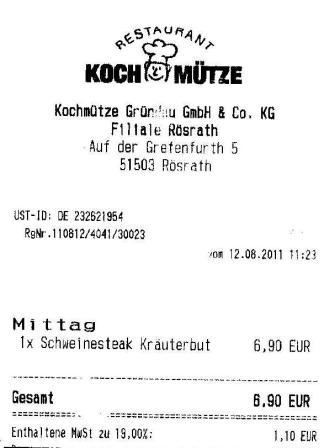 mdtg Hffner Kochmtze Restaurant